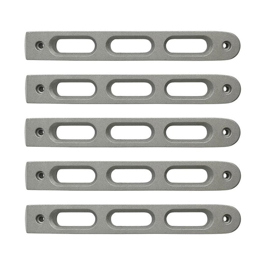 2007-18 Jeep JK 4 Door Handle Inserts | 5 Pcs | Silver