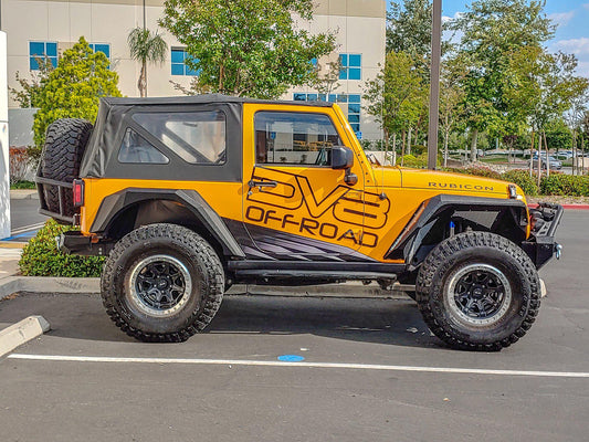 2007-18 Jeep JK Armor Fender Flares | Front & Rear
