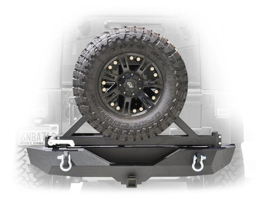 2007-18 Jeep JK Mid Width Rear Bumper & Tire Carrier | RS-1