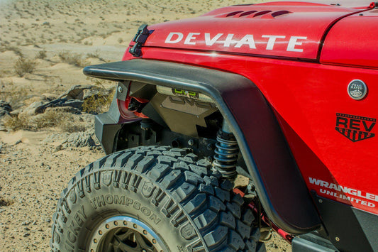 2007-18 Jeep JK Wide Fender Flares | Front & Rear