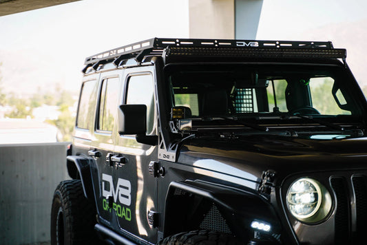 2018-2024 Jeep Wrangler JL & Gladiator JT | 50-Inch Light Bar Mount