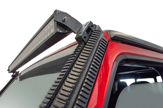 2018-2024 Jeep JL & 2020-2024 JT A-Pillar Mounted Rail System