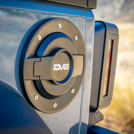 2007-18 Jeep JK Fuel Door Assembly | Black