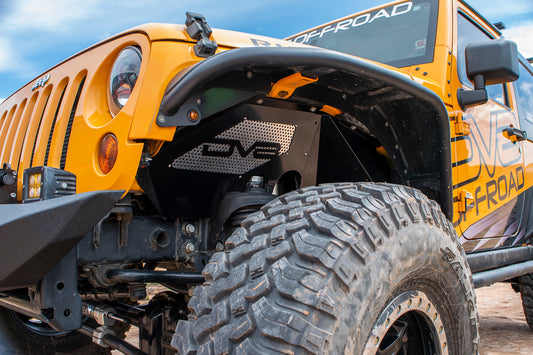 2007-2018 Jeep JK Front Inner Fenders | Black Or Raw