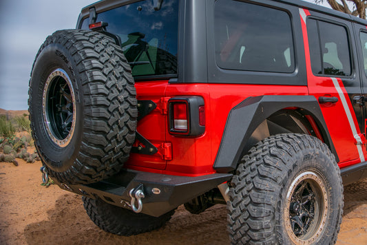 2018-22 Jeep JL Tailgate Mounted Tire Carrier
