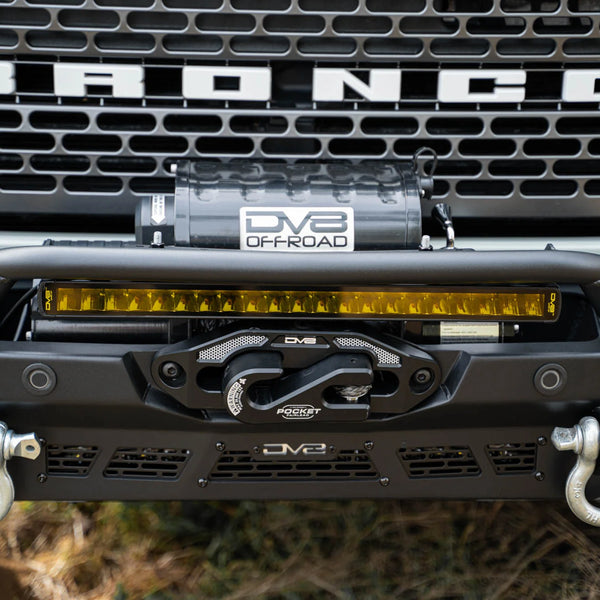 20-Inch Elite Series Amber LED Light Bar | Single Row