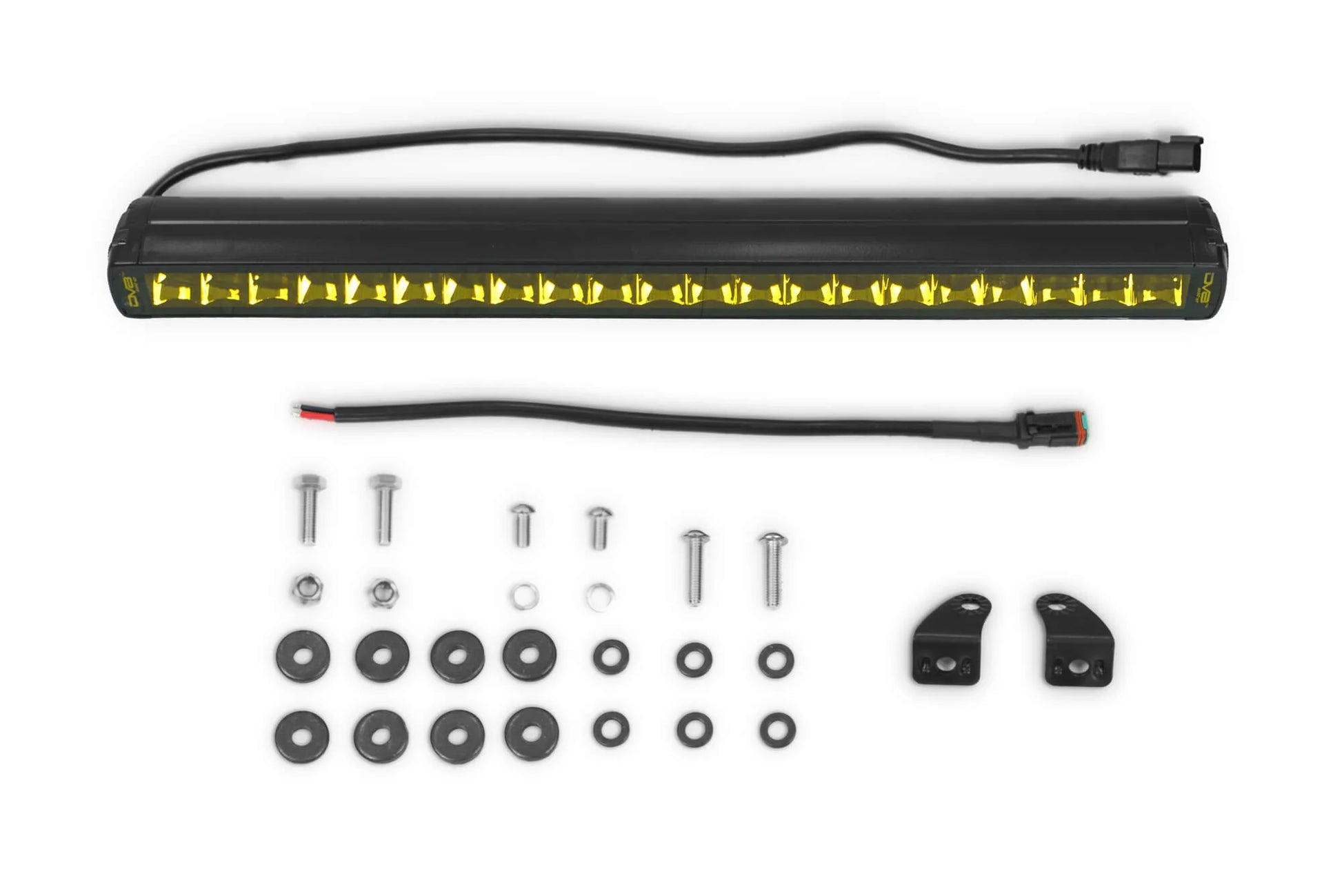 20-Inch Elite Series Amber LED Light Bar | Single Row