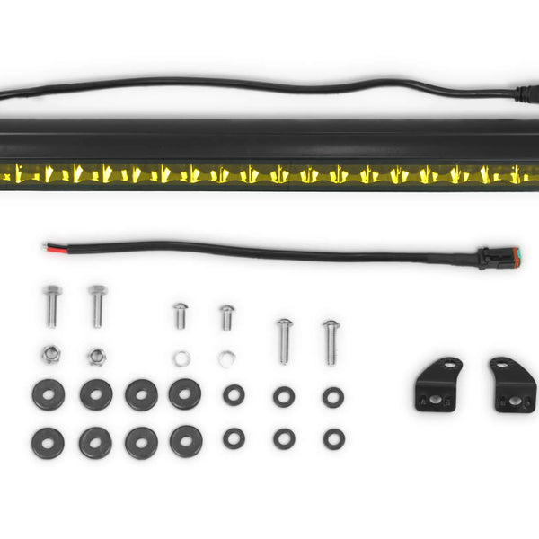 20-Inch Elite Series Amber LED Light Bar | Single Row