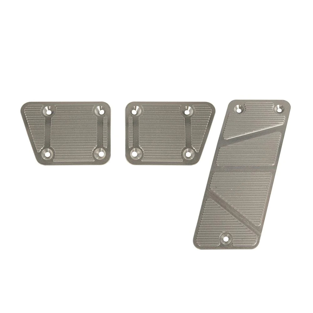 2007-13 Jeep JK 3-Piece Pedal Covers For Manual Trans | Billet