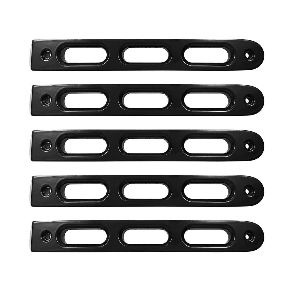 2007-18 Jeep JK 4-Door Door Handle Inserts | 5 Pcs | Black