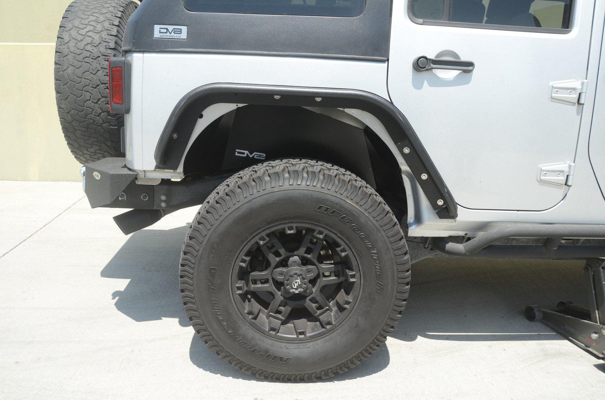 2007-18 Jeep JK Rear Inner Fenders | Black