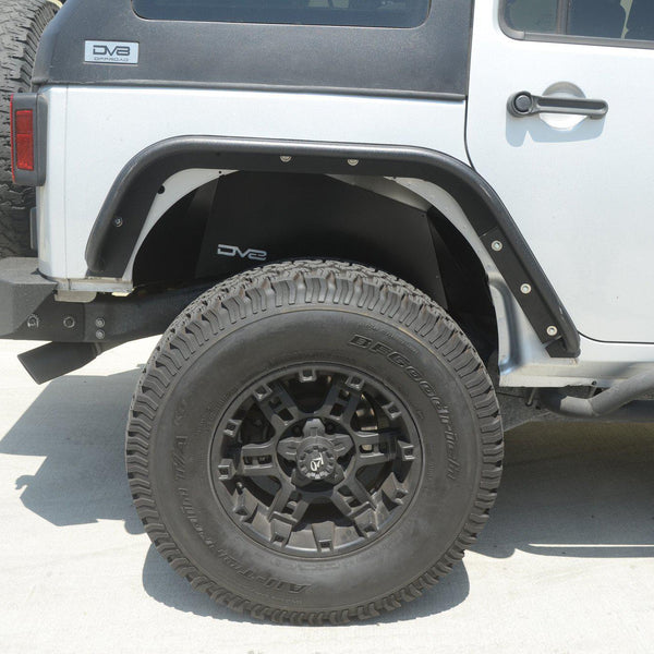 2007-18 Jeep JK Rear Inner Fenders | Black