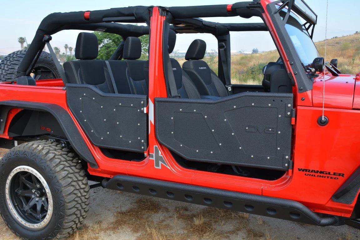 2007-2018 Jeep Wrangler JK Rear Rock Doors