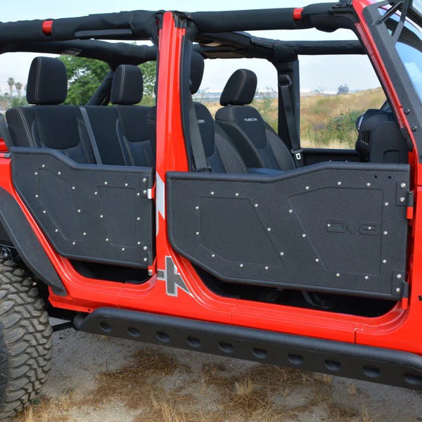 2007-2018 Jeep Wrangler JK Rear Rock Doors