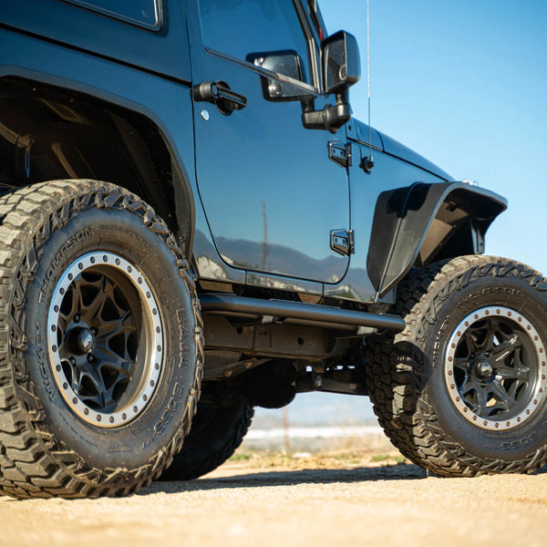 2007-2018 2-Door Jeep Wrangler JK | OE Plus Side Steps