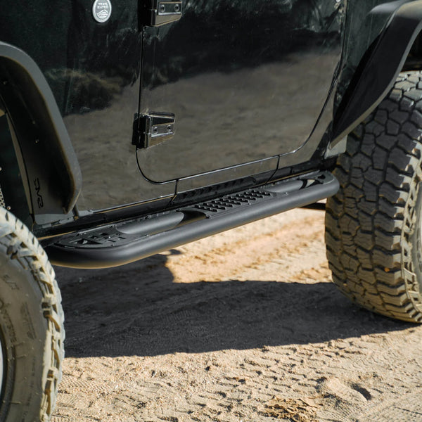 2007-2018 2-Door Jeep Wrangler JK | OE Plus Side Steps