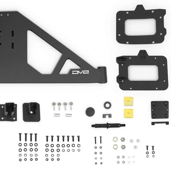 2007-2018 Wrangler JK | Tire Carrier for MTO Bumper