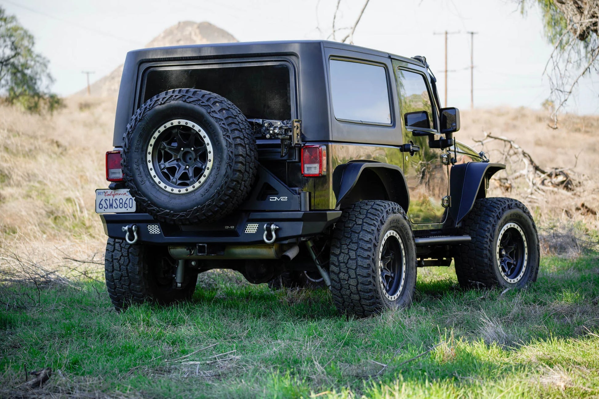 2007-2018 Wrangler JK | Tire Carrier for MTO Bumper