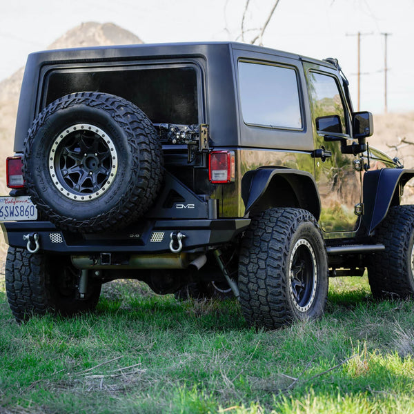 2007-2018 Wrangler JK | Tire Carrier for MTO Bumper