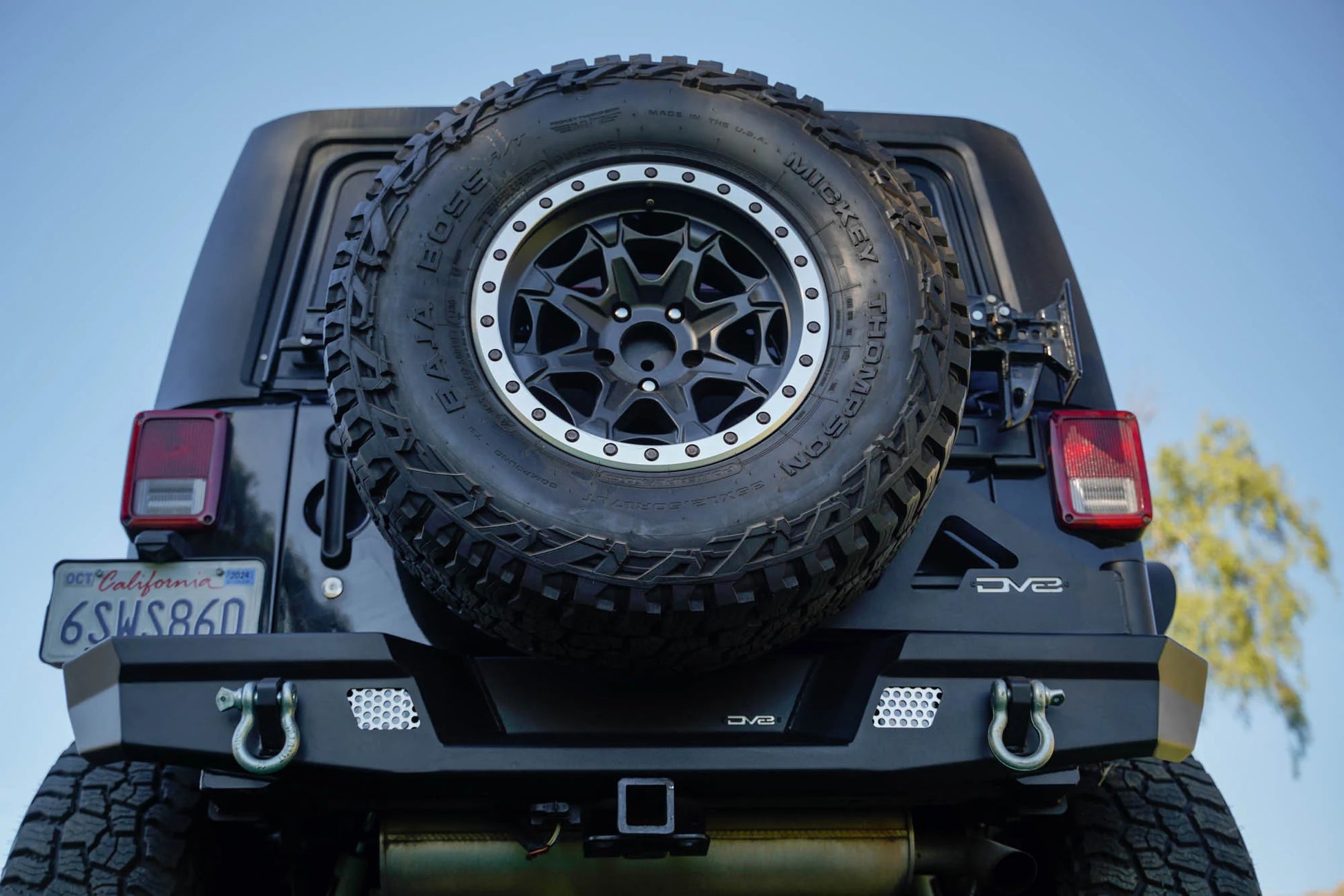 2007-2018 Wrangler JK | Tire Carrier for MTO Bumper