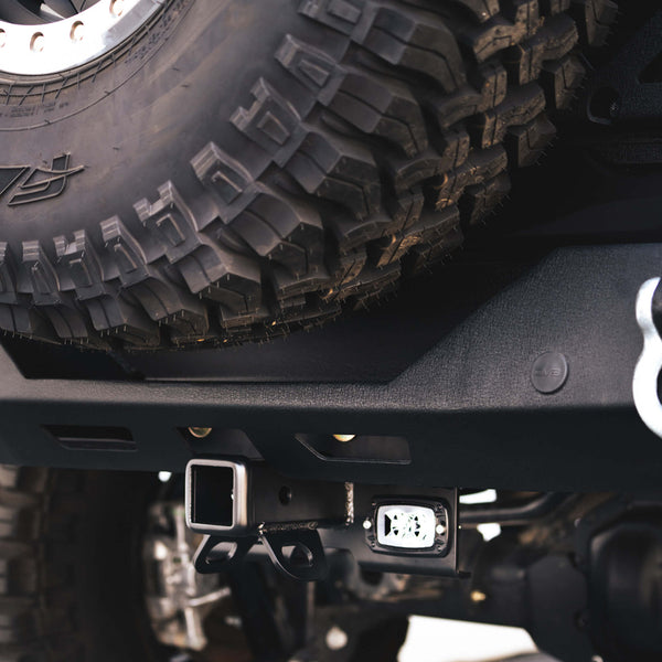 2007-2024 Jeep Wrangler (JK/JL) Bolt-on Hitch with Lights