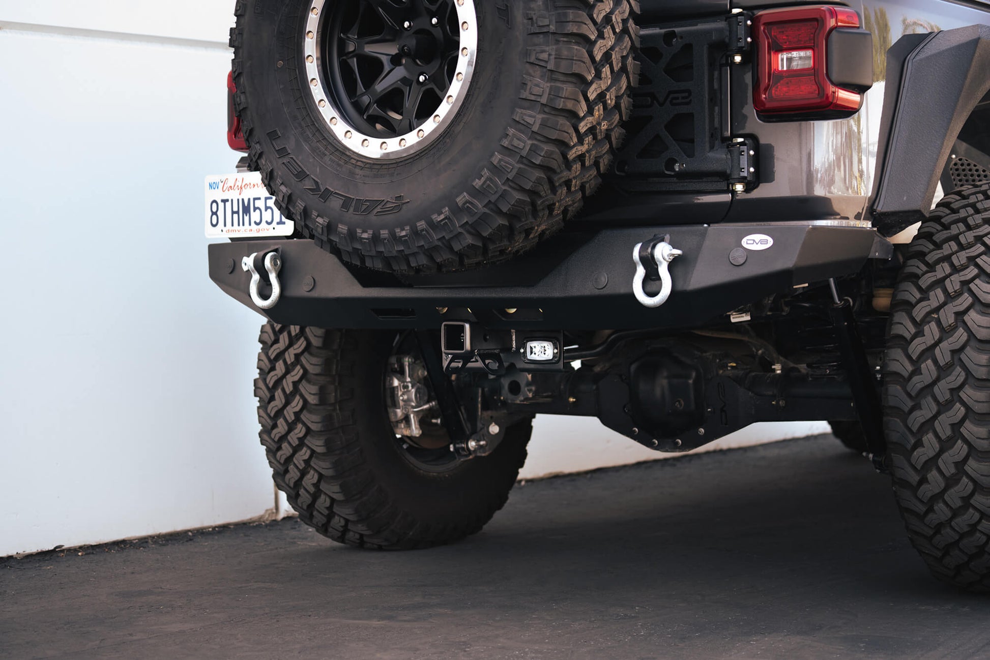 2007-2024 Jeep Wrangler (JK/JL) Bolt-on Hitch with Lights