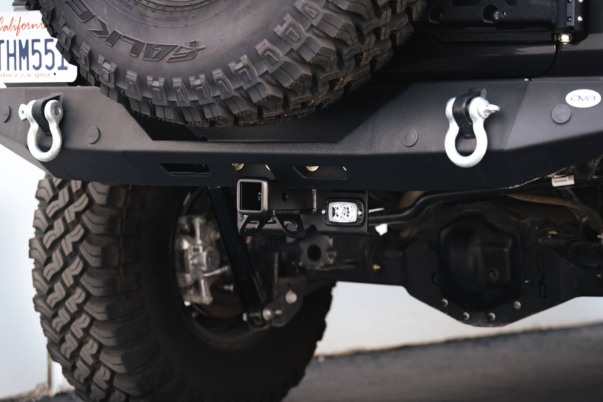 2007-2024 Jeep Wrangler (JK/JL) Bolt-on Hitch with Lights