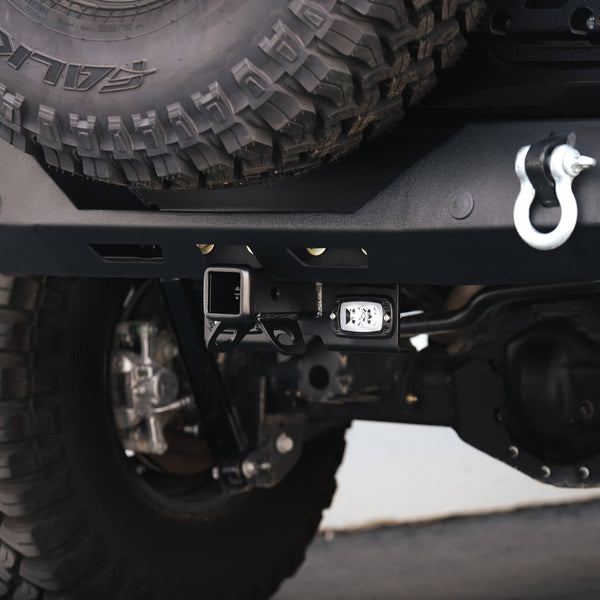 2007-2024 Jeep Wrangler (JK/JL) Bolt-on Hitch with Lights