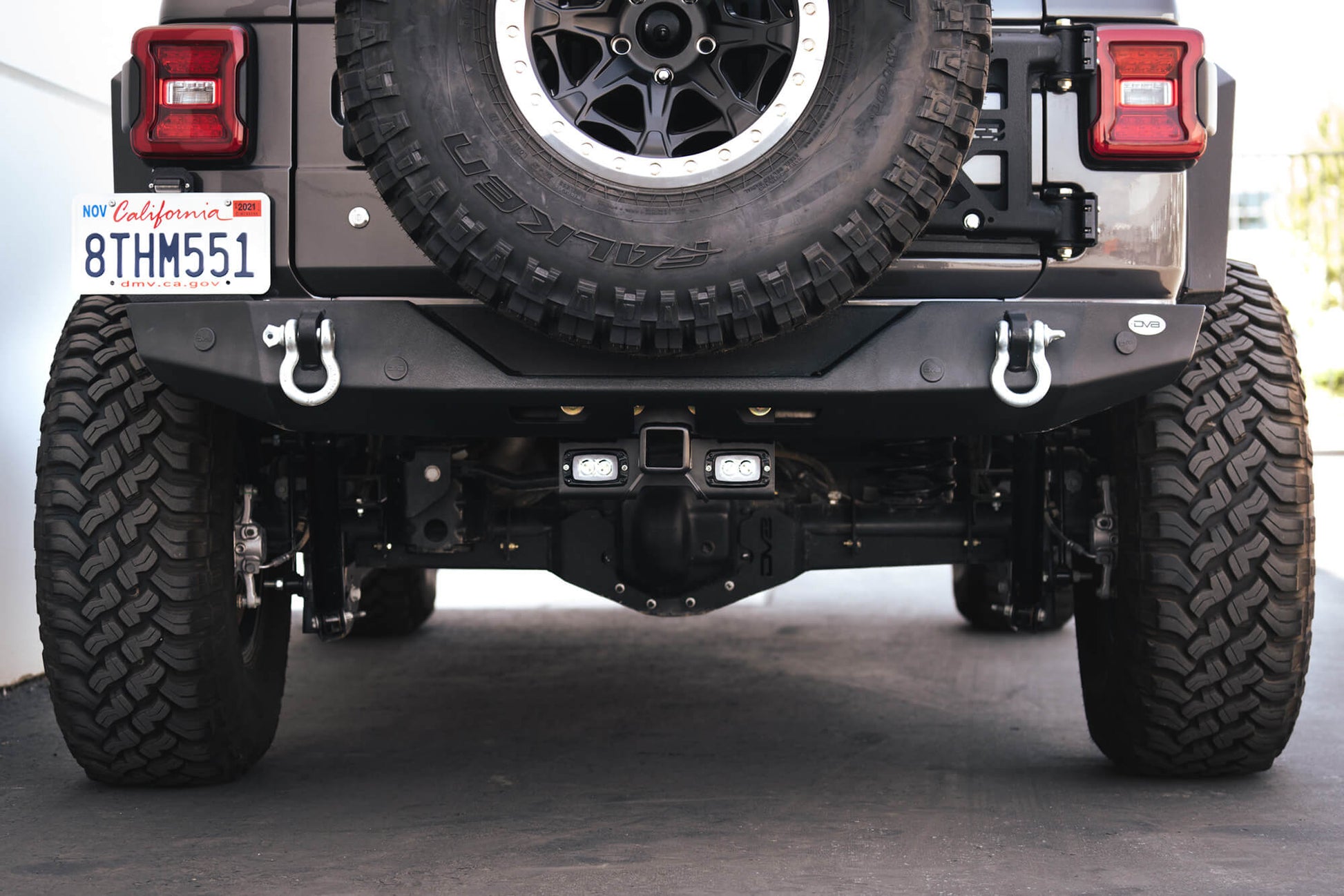 2007-2024 Jeep Wrangler (JK/JL) Bolt-on Hitch with Lights