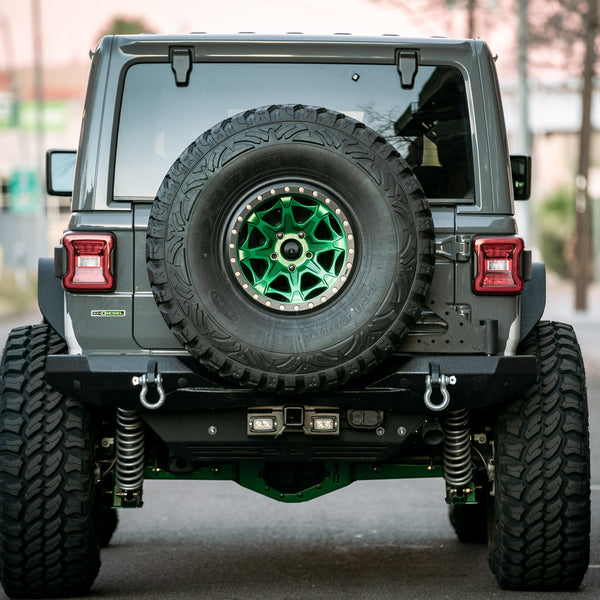 2007-2024 Jeep Wrangler (JK/JL) Bolt-on Hitch with Lights