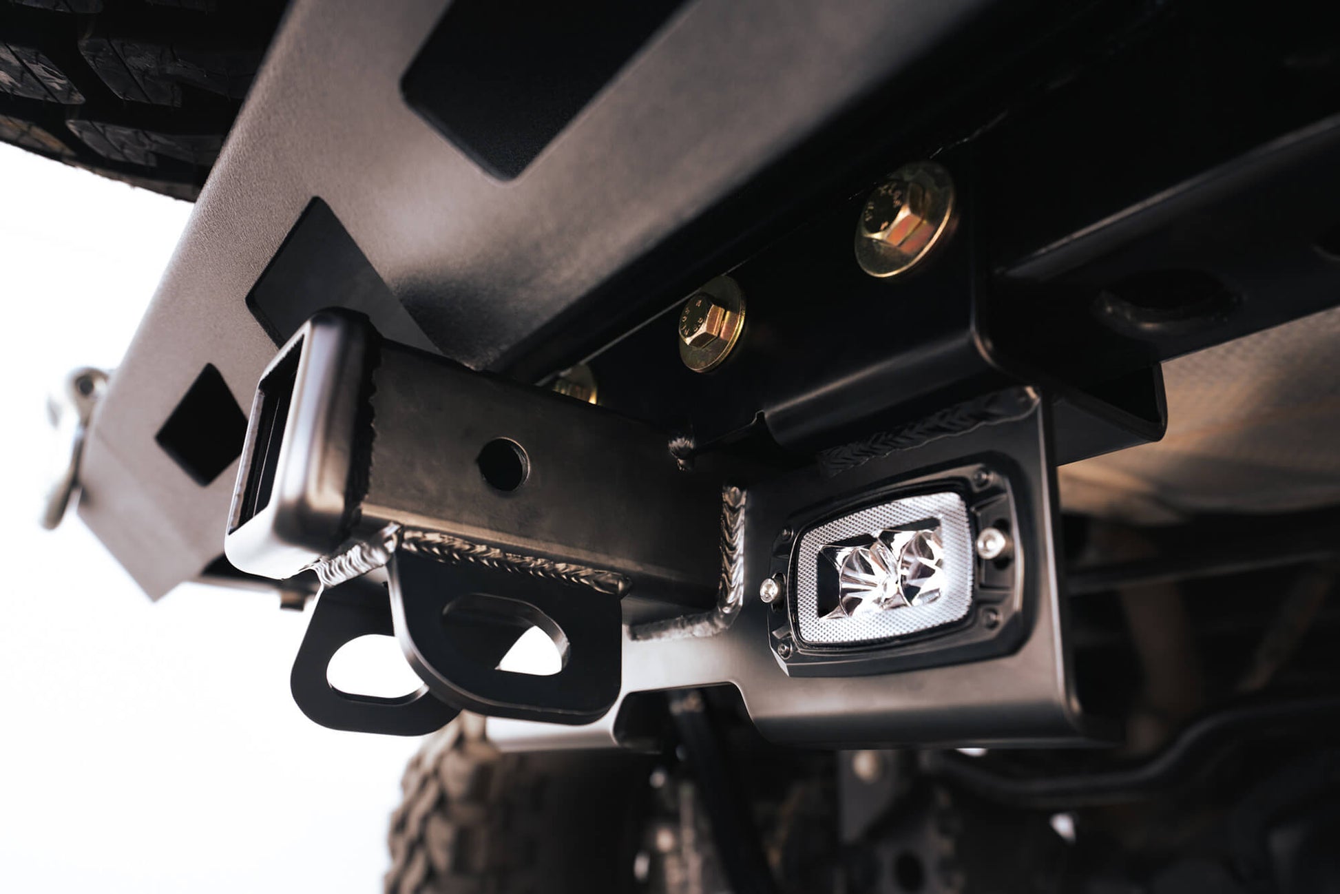 2007-2024 Jeep Wrangler (JK/JL) Bolt-on Hitch with Lights