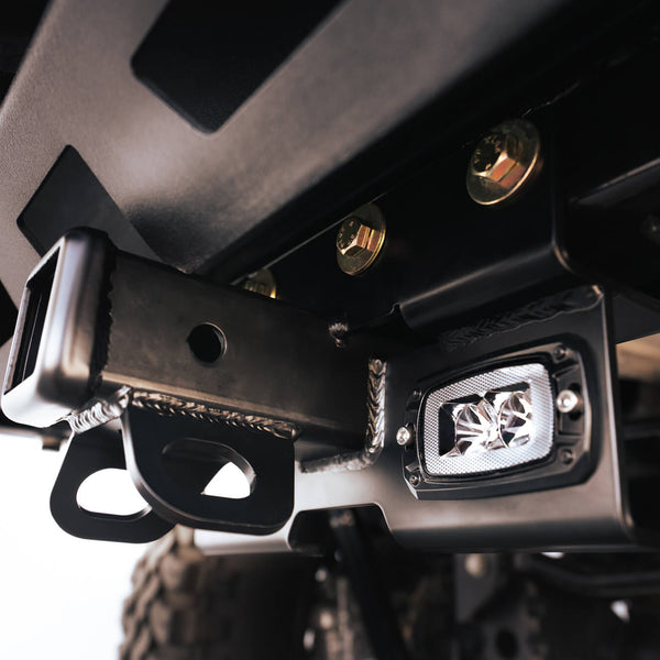 2007-2024 Jeep Wrangler (JK/JL) Bolt-on Hitch with Lights