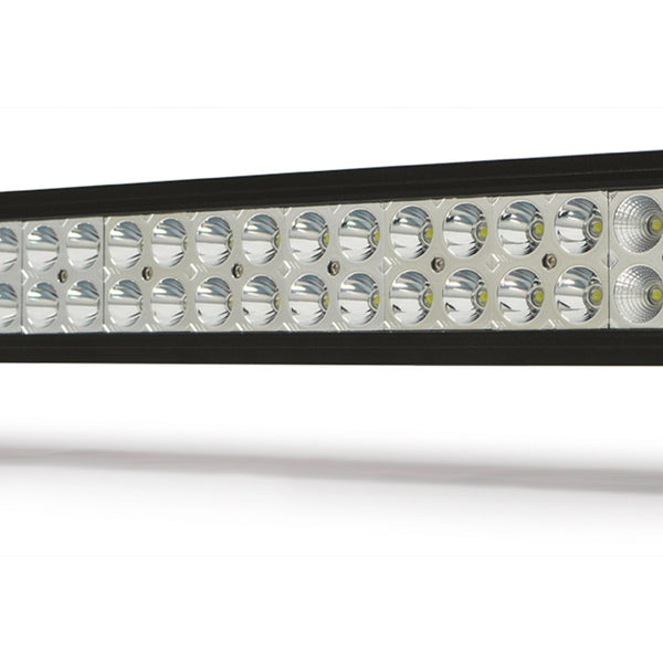 Dual Row LED Light Bar with Black Bezel