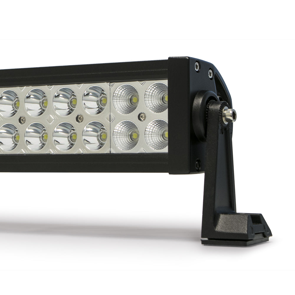 Dual Row LED Light Bar with Black Bezel