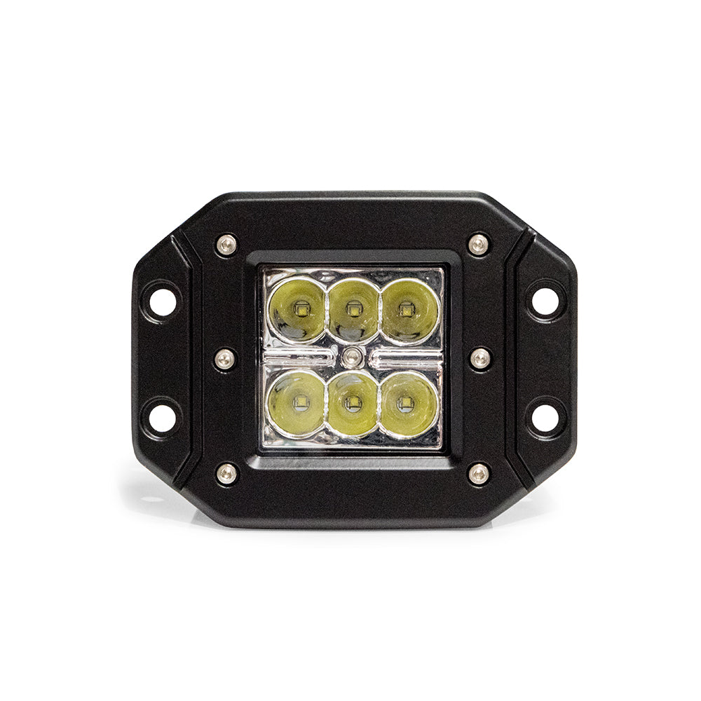 3-Inch Universal Flush Mount LED Cube Light