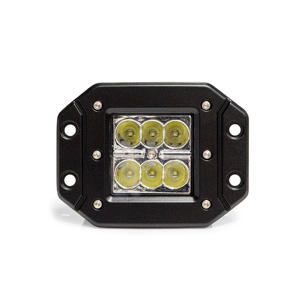 3-Inch Universal Flush Mount LED Cube Light