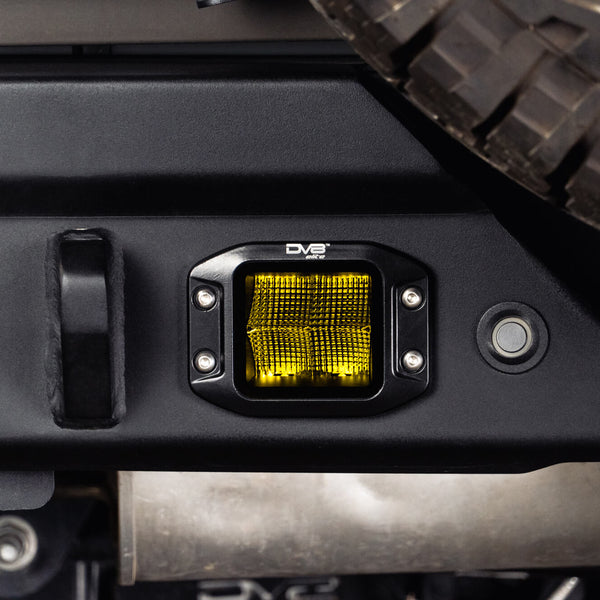 3-Inch Elite Series LED Amber Flush Mount Pod Light