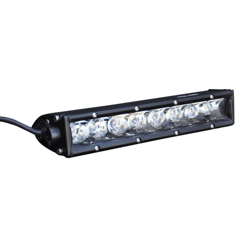 Single Row LED Light Bar With Chrome Face