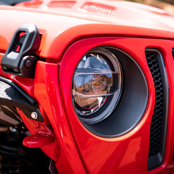 2018-24 Jeep JL & 2020-24 JT LED Headlights | Chrome