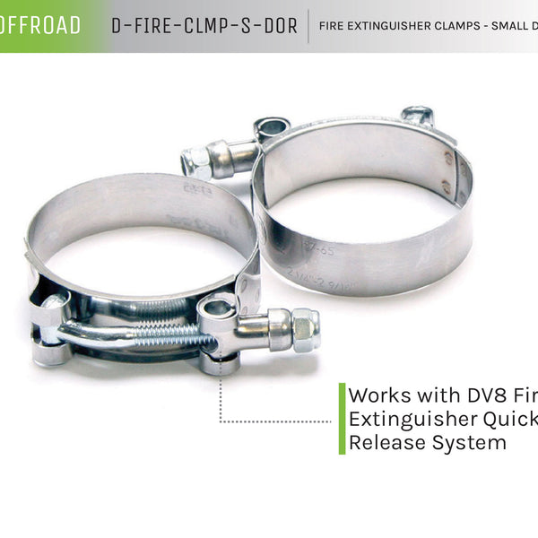 Fire Extinguisher Clamps | Small Diameter