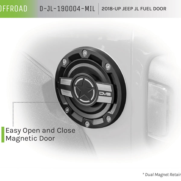 2018-23 Jeep JL Fuel Door