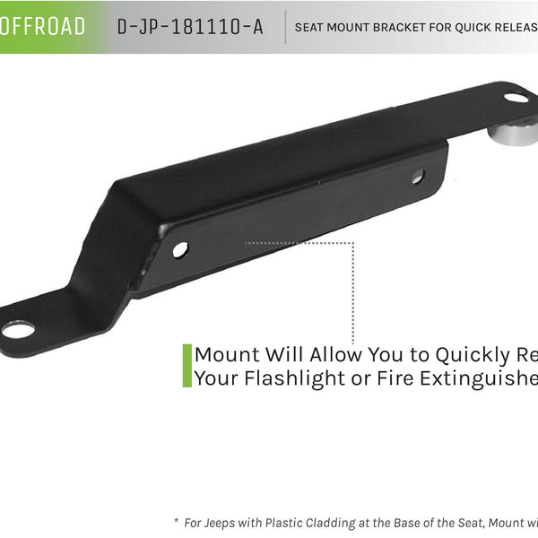 Seat Mount Bracket For Quick Release Mounts