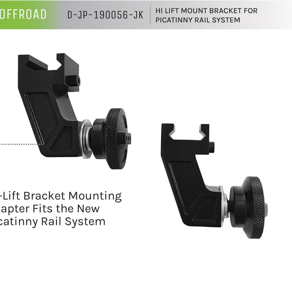 Hi Lift Mount Bracket For Picatinny Rail System - Closeout