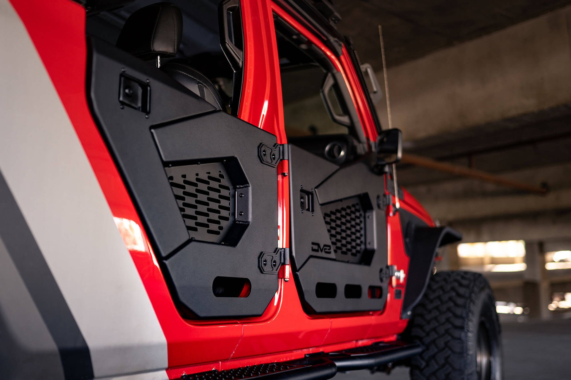 2018-2024 Jeep Wrangler JL & Gladiator JT Rear Half Doors | Spec Series