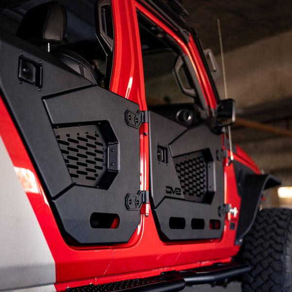 2018-2024 Jeep Wrangler JL & Gladiator JT Rear Half Doors | Spec Series