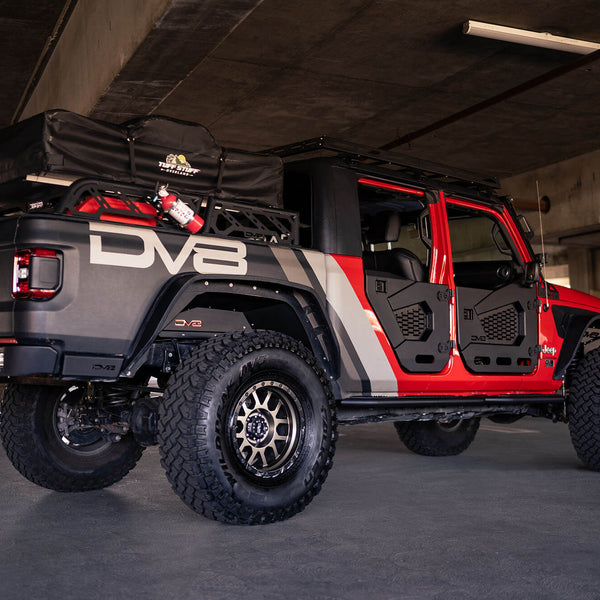 2018-2024 Jeep Wrangler JL & Gladiator JT Rear Half Doors | Spec Series