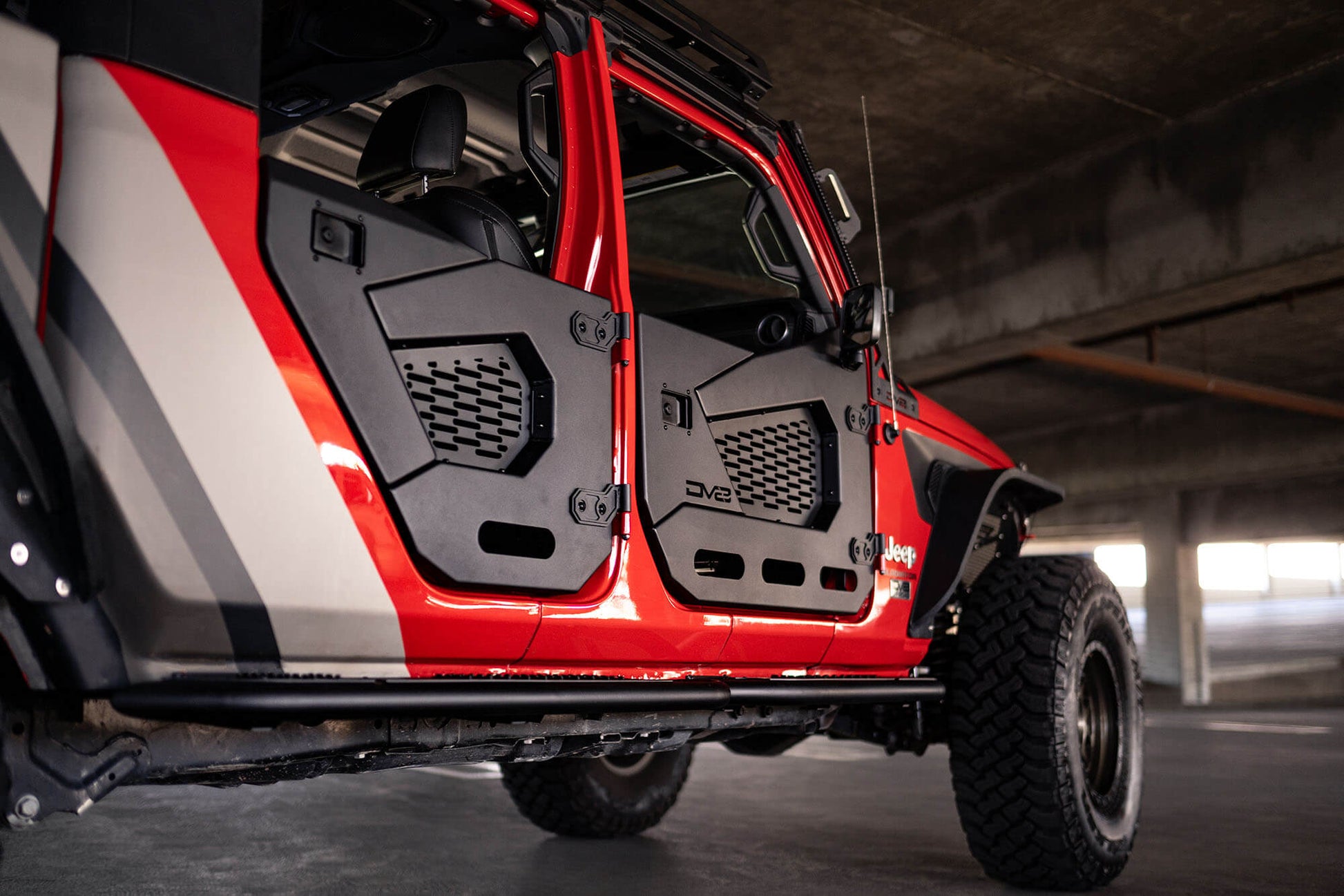 2018-2024 Jeep Wrangler JL & Gladiator JT Rear Half Doors | Spec Series