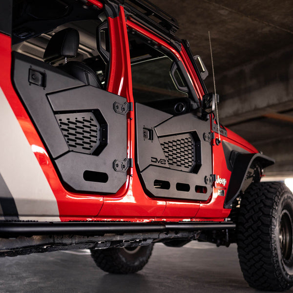 2018-2024 Jeep Wrangler JL & Gladiator JT Rear Half Doors | Spec Series