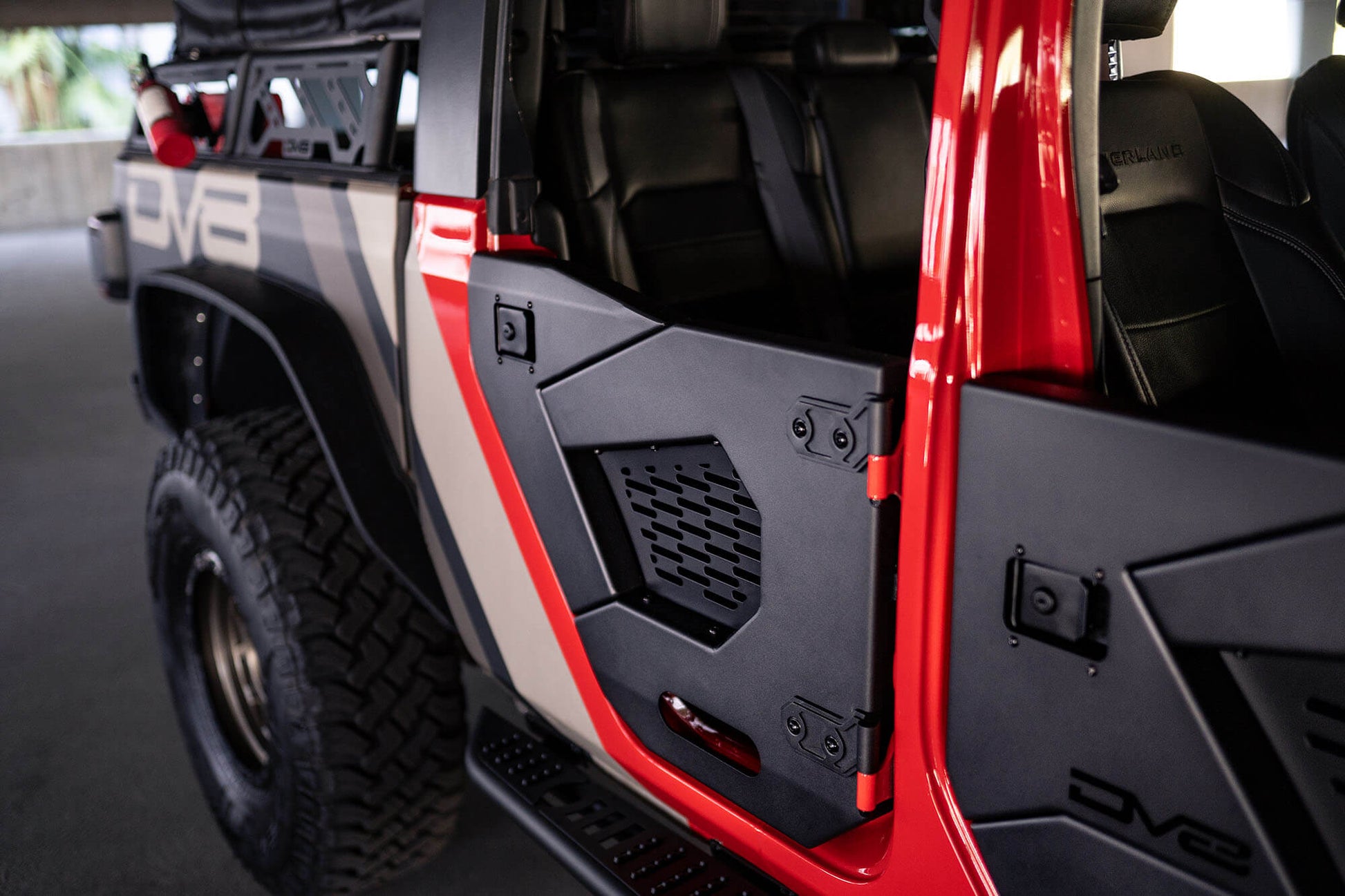 2018-2024 Jeep Wrangler JL & Gladiator JT Rear Half Doors | Spec Series