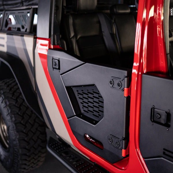 2018-2024 Jeep Wrangler JL & Gladiator JT Rear Half Doors | Spec Series